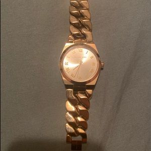 AUTHENTIC women’s Micheal Kors gold watch
